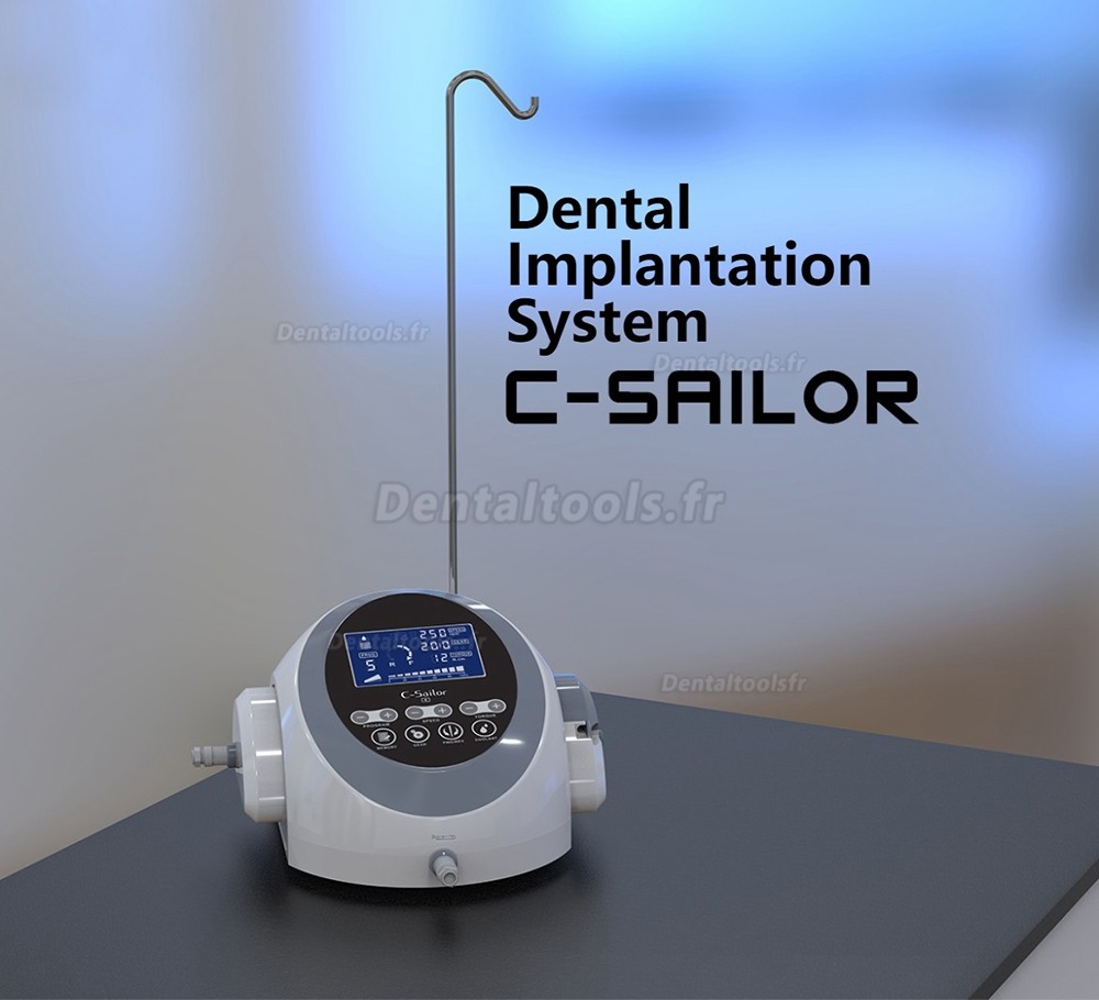 YUSENDENT® COXO C-SAILOR + Système D'implant Dentaire Moteur sans Brosse avec 20: 1 Contre-angle